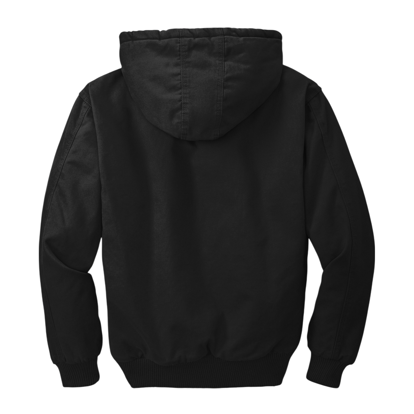 Milestone Logo CornerStone® Men's Duck Cloth Hooded Work Jacket